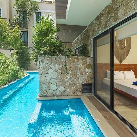 Paramar Ve 005 New Swim Up With Private Jacuzzi Tulum Esterno foto