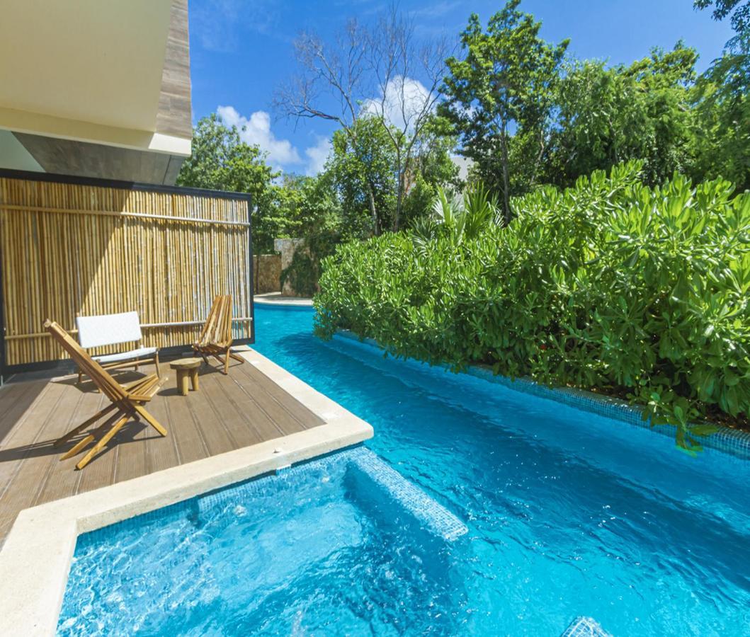 Paramar Ve 005 New Swim Up With Private Jacuzzi Tulum Esterno foto