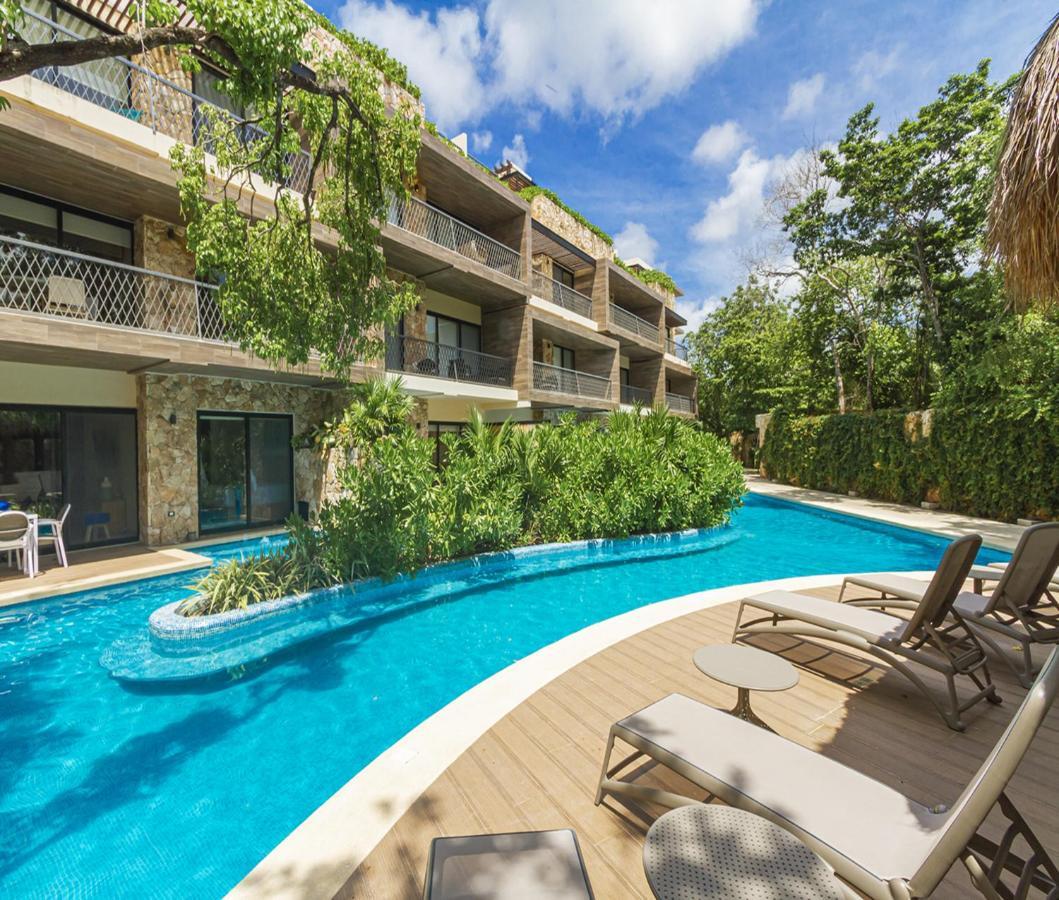 Paramar Ve 005 New Swim Up With Private Jacuzzi Tulum Esterno foto