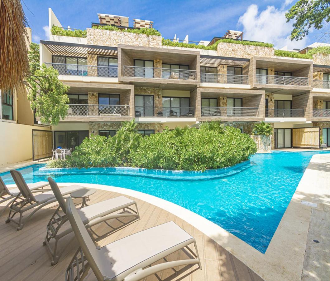 Paramar Ve 005 New Swim Up With Private Jacuzzi Tulum Esterno foto
