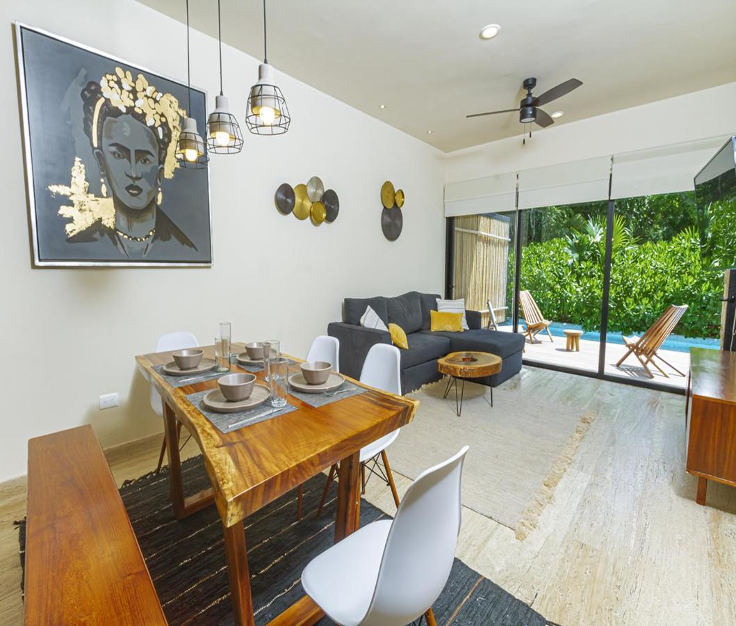 Paramar Ve 005 New Swim Up With Private Jacuzzi Tulum Esterno foto