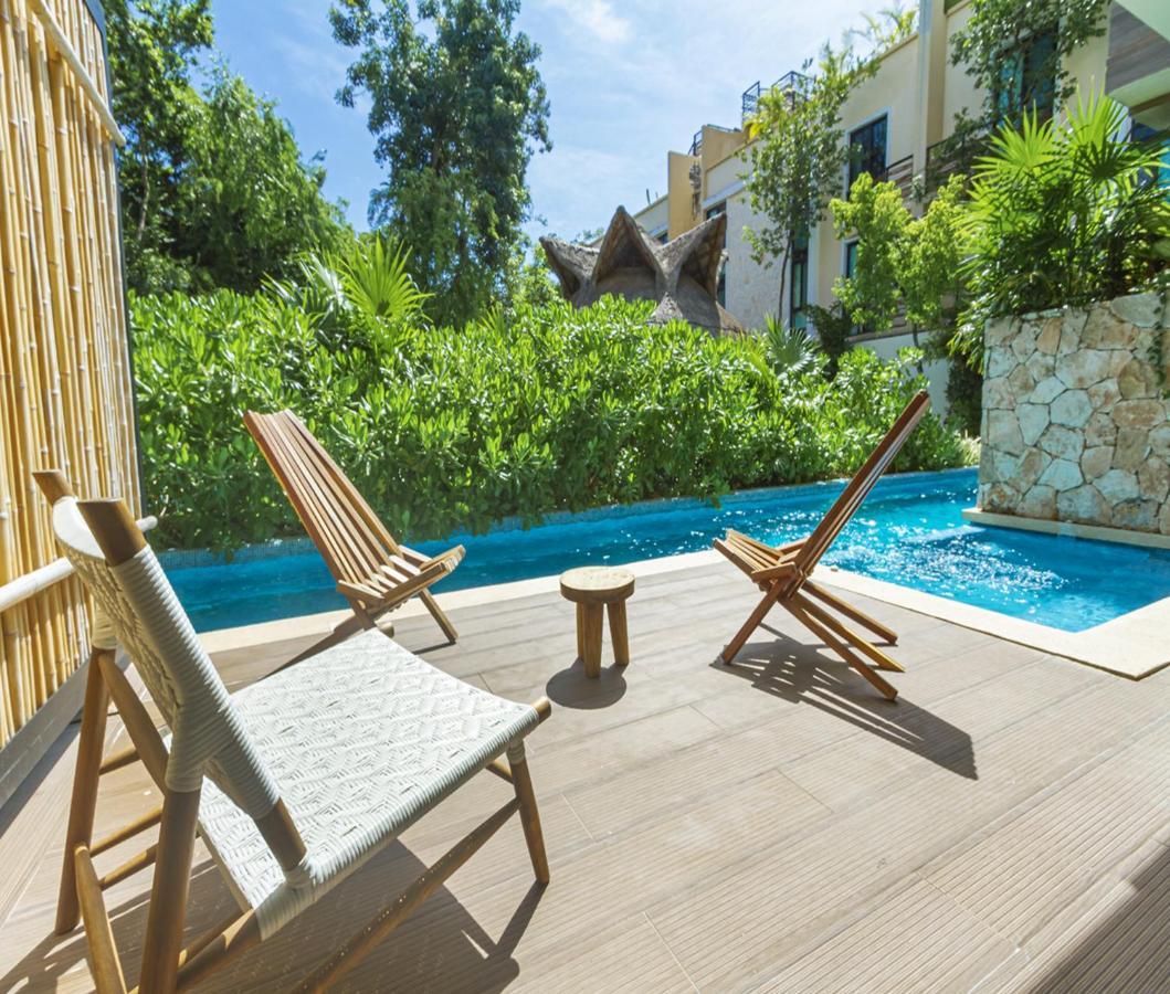 Paramar Ve 005 New Swim Up With Private Jacuzzi Tulum Esterno foto